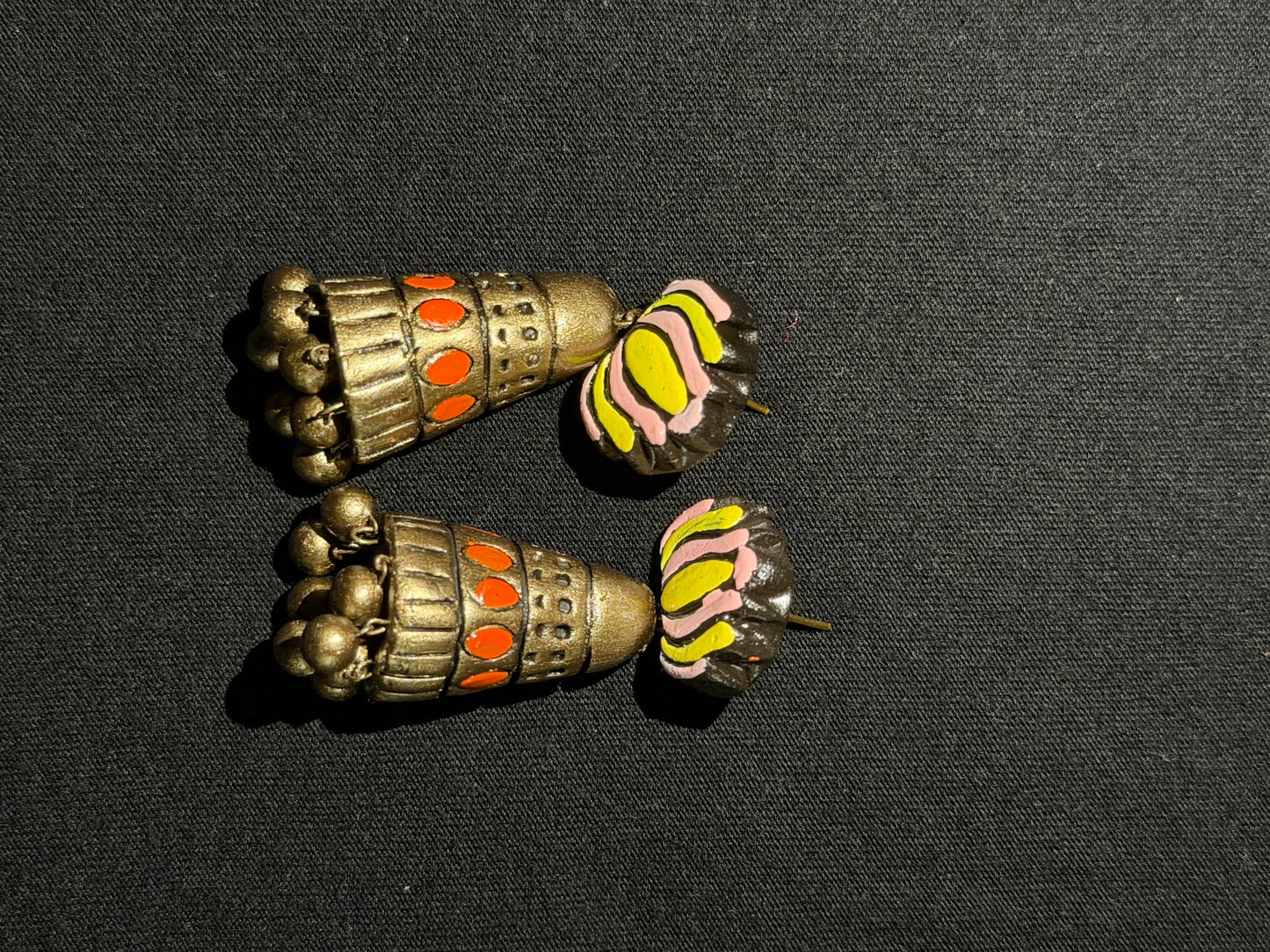 Handmade Terracotta Earrings | Lightweight Clay Jewellery